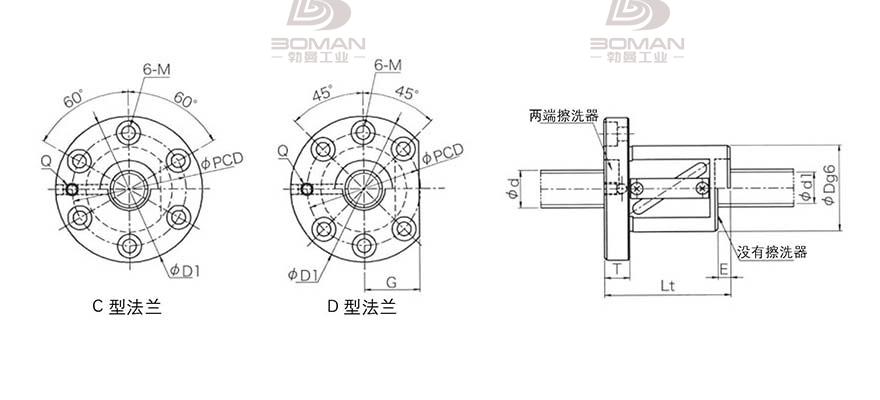 KURODA GR3605FS-DAPR 日本黑田丝杆和THK丝杆